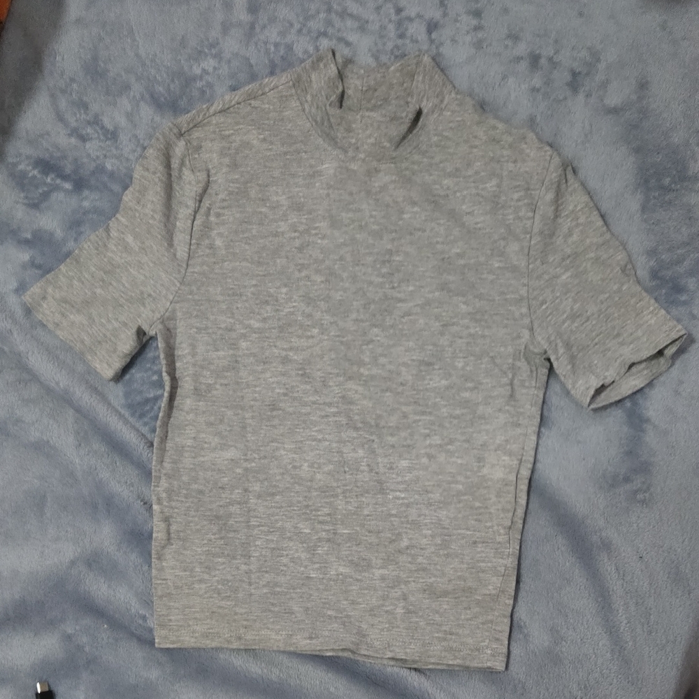Divided Heather Gray Tee